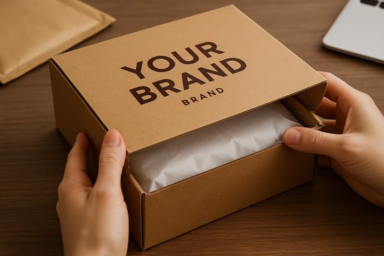 photographic In ecommerce packaging often creates the first impression a customer has of a brand Beyond protecting products a welldesigned box signals