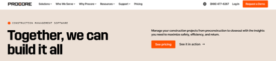 Build it with Procore