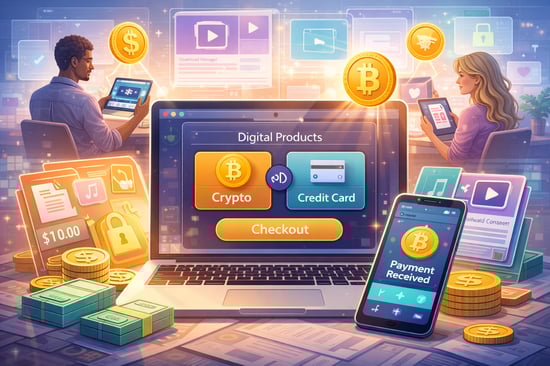 Crypto Payments for Digital Products
