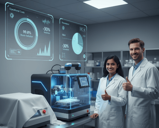 Cutting Pharma startup operational costs