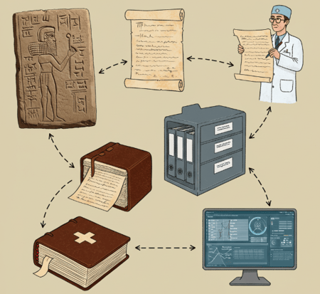 Evolution of medical record keeping