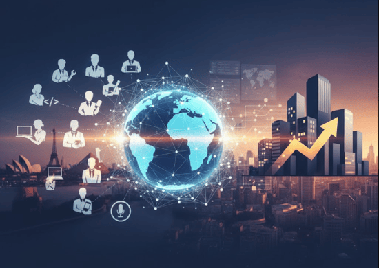 Global talent on demand via offshoring