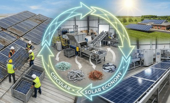 How to Recycle Solar Panels and Recover Their Value