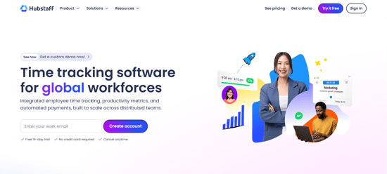 Hubstaff offers time tracking tech for global work forces