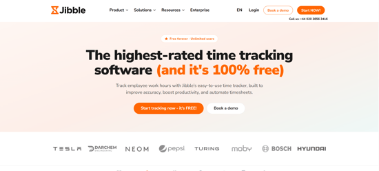 Jibble Time Tracking Software