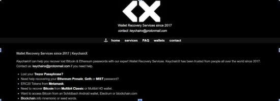 KeychainX Password Recovery Service