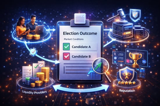 Market creation, resolution, and trust economics