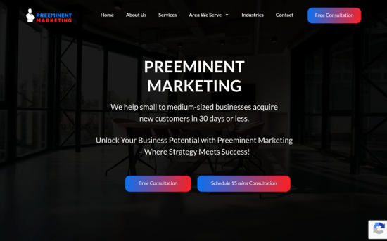 Preeminent Marketing - Best for Small to Medium-Sized Business Customer Acquisition