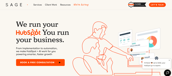 SAGE marketing Can Run Your Hubspot