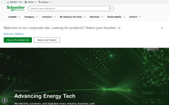 Schneider Electric - Best for Industrial Energy Management