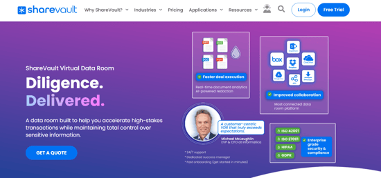 ShareVault — Best for Biotech and Deep-Tech Startups