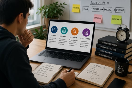 The Complete Beginners Guide to Joining a Prop Firm What to Expect, What to Prepare, and How to Choose Your First Platform