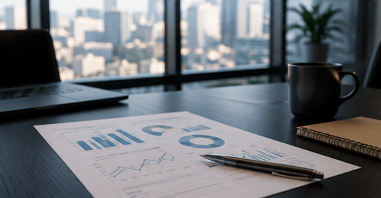 Business performance data used to evaluate operational results and decisions
