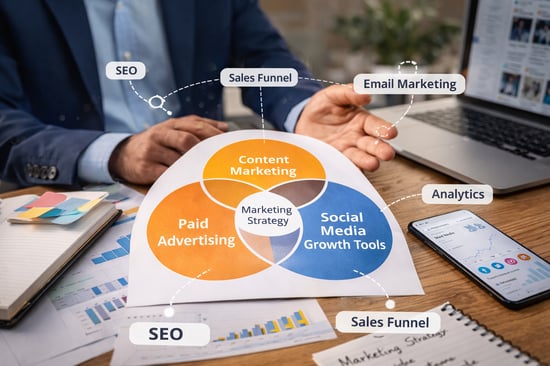 Where Growth Tools Fit in a Broader Marketing System