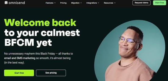 Omnisend provides a unified view of your customers