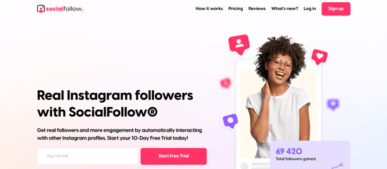 SocialFollow – Instagram Automation & Audience Growth Platform