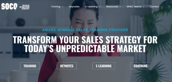 SOCO Sales Training