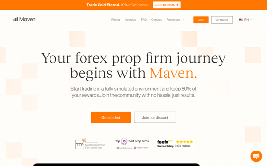 Maven Trading - Best for Aspiring Forex Traders Entering Prop Trading