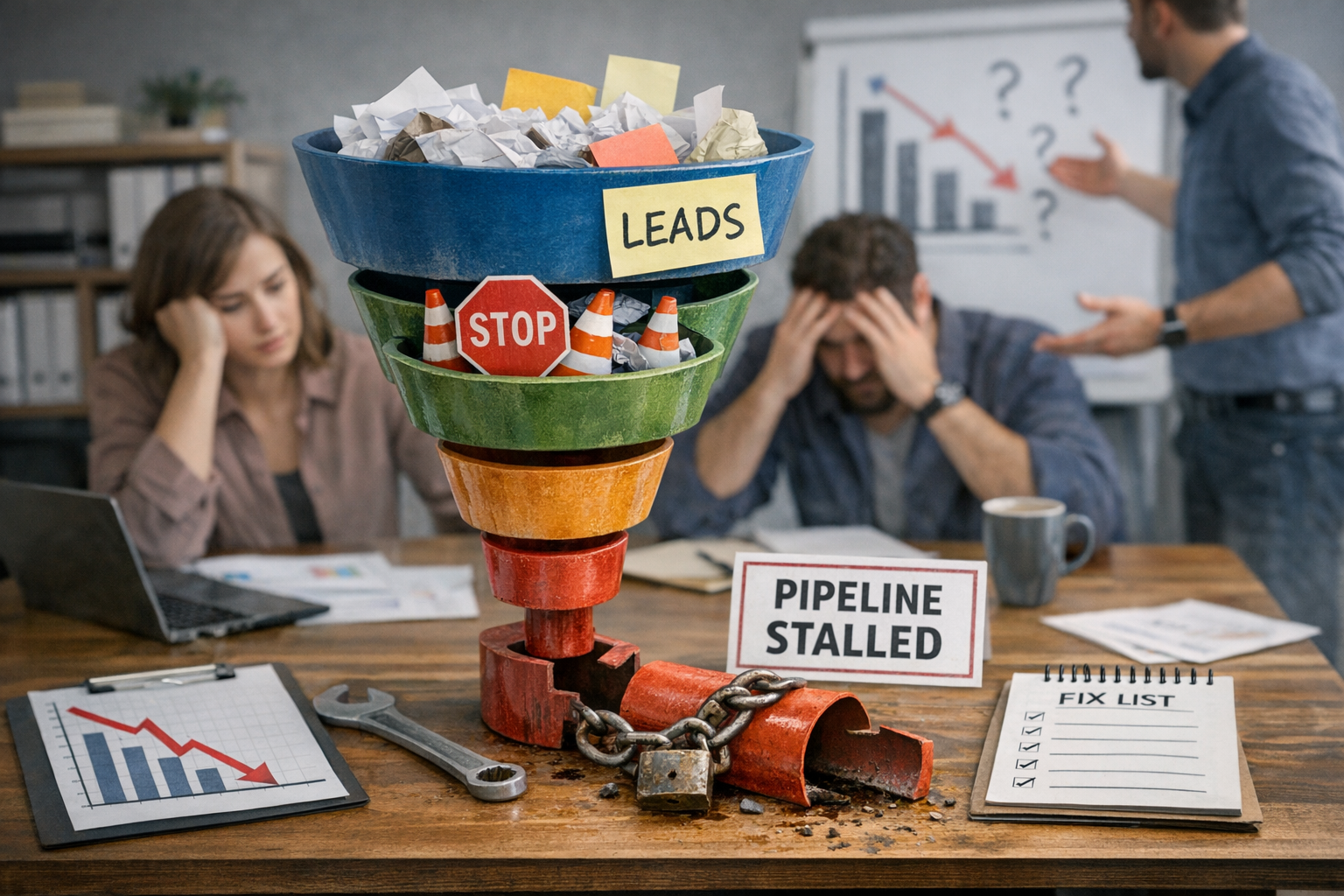 Why B2B Startups Stall on Pipeline Creation (and How to Fix It)