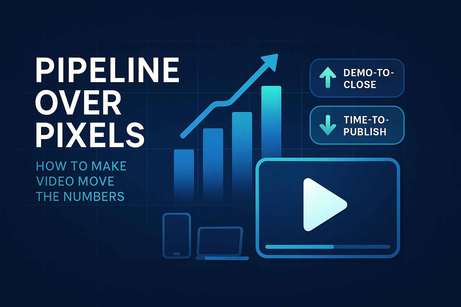 Pipeline over Pixels: How to Make Video Move the Numbers